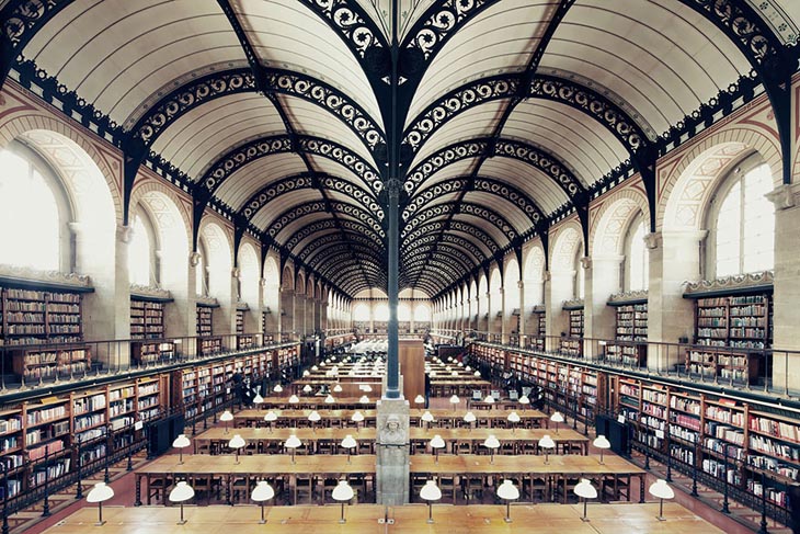 Biblioteca Santa Genoveva (Paris - França)