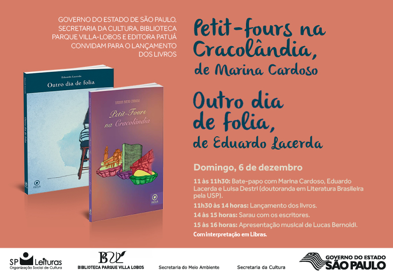 Lançamento de livros